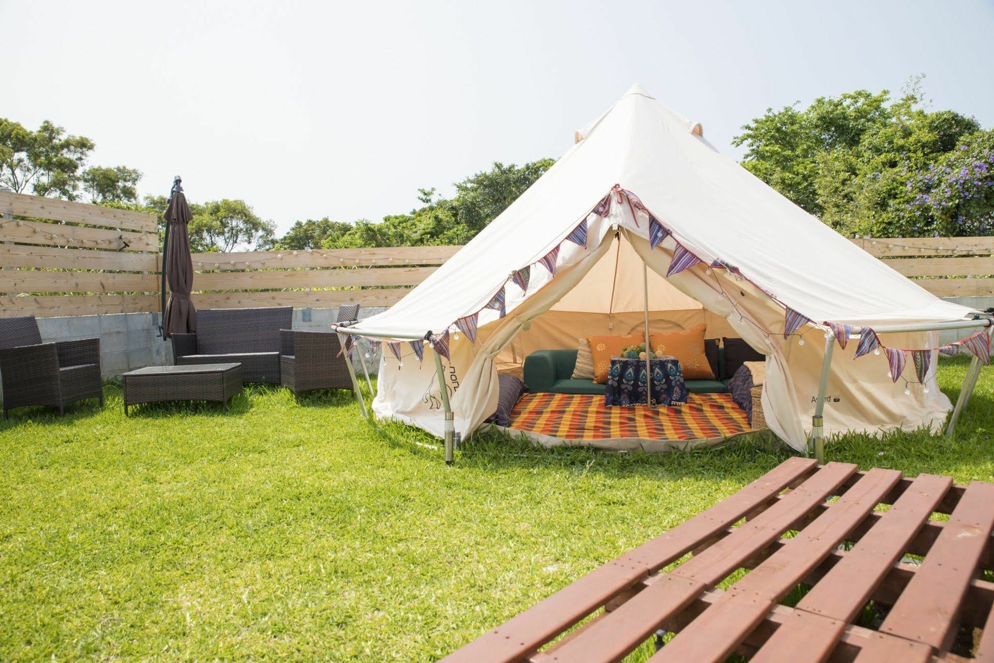 Half Glamping Hoshioto Villa Nakijin Exterior photo